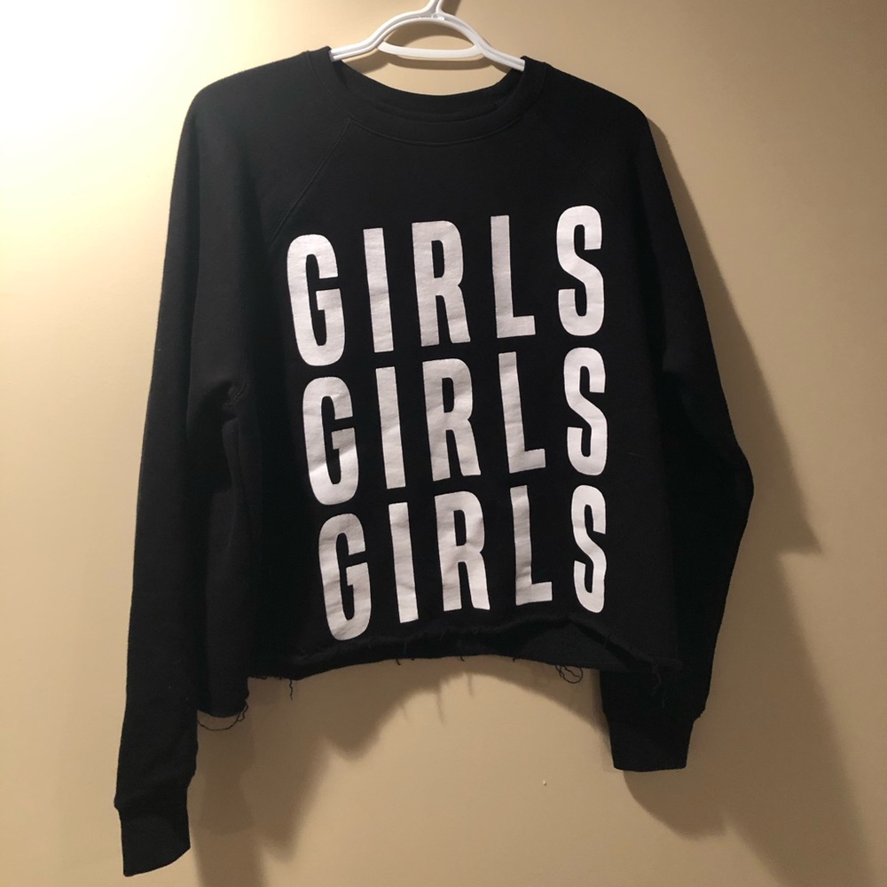 Brunette the Label Sweater “Girls girls girls”